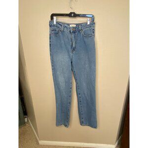 Hammer Jeans Womens Classic Fit High-Rise Straight Leg Blue Denim Size 9